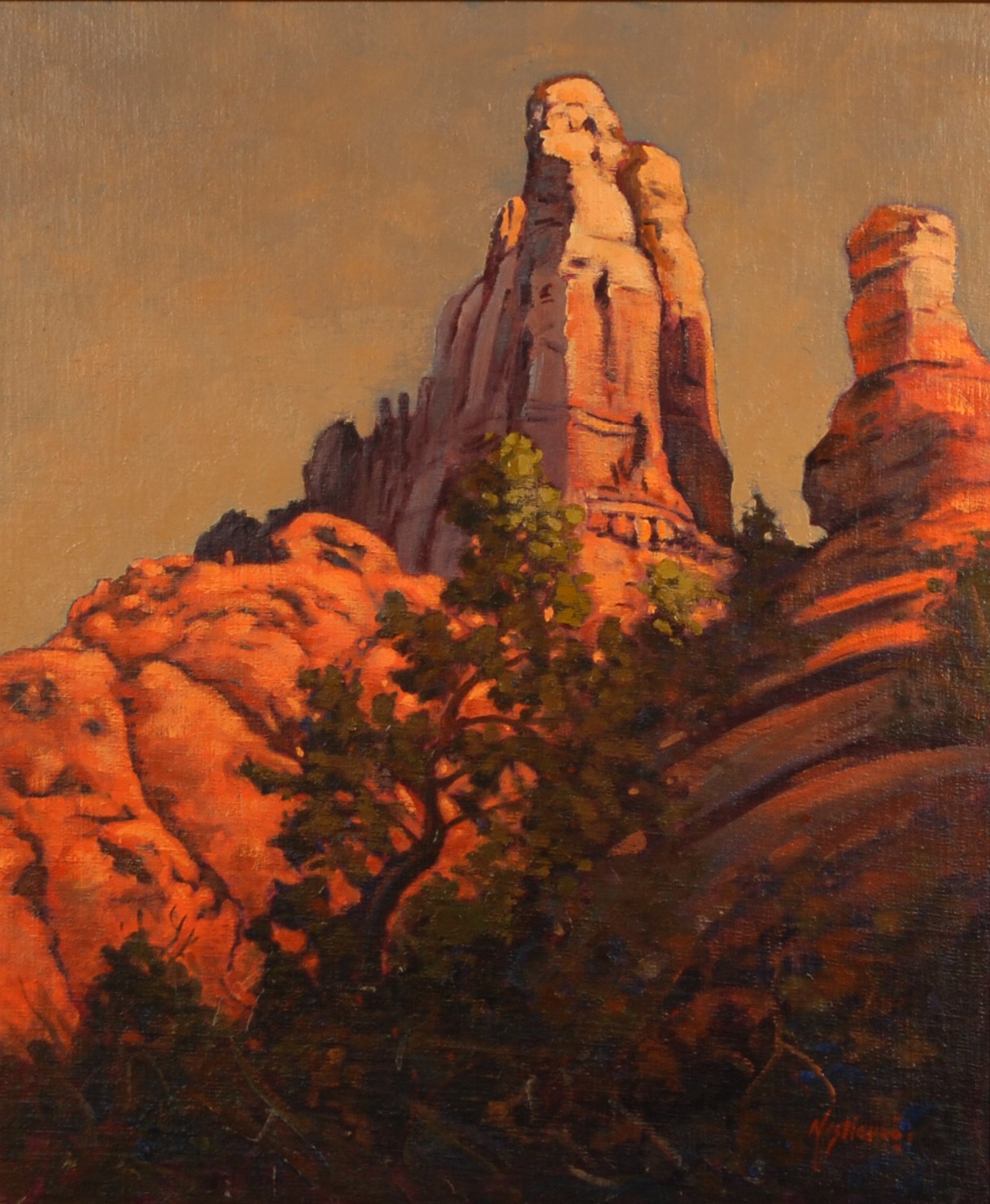 "Fiery Crags" by Alfred Nestler