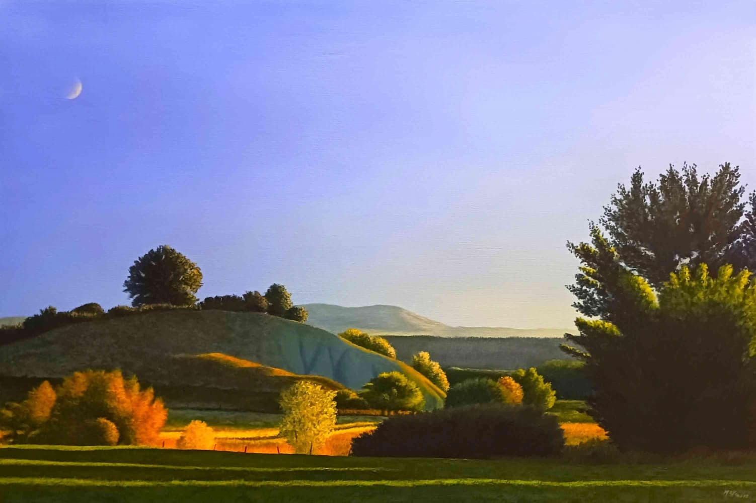 Best of Show winner, We Left It on Top of That Hill, Over There by Wayne McKinzie