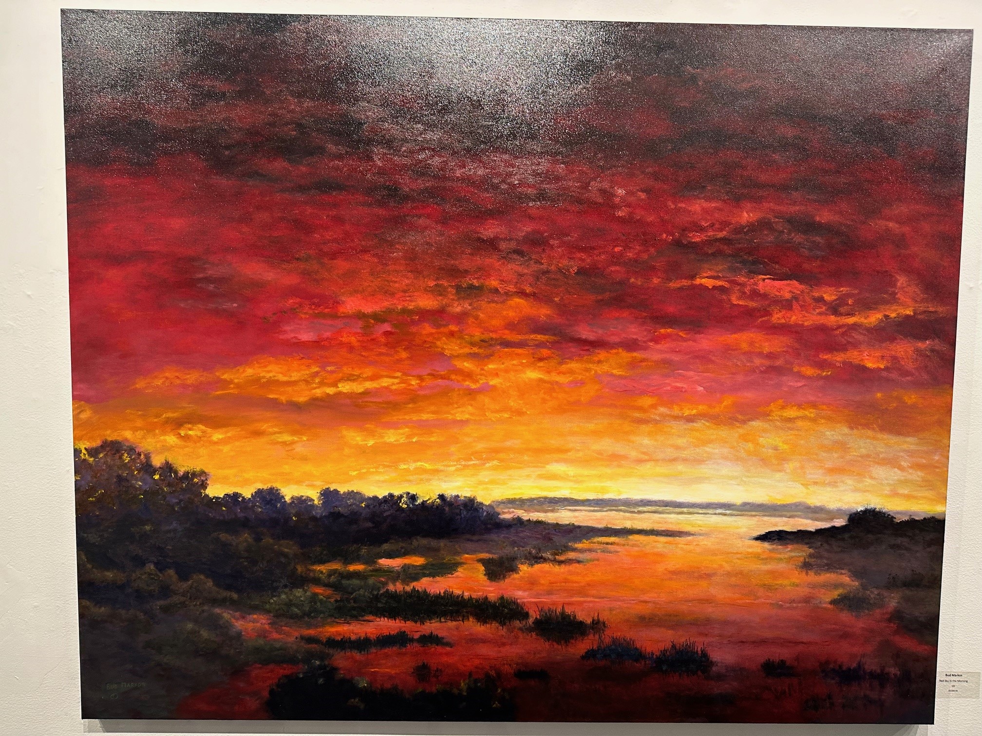 "Red Sky in the Morning" by Bud Markos