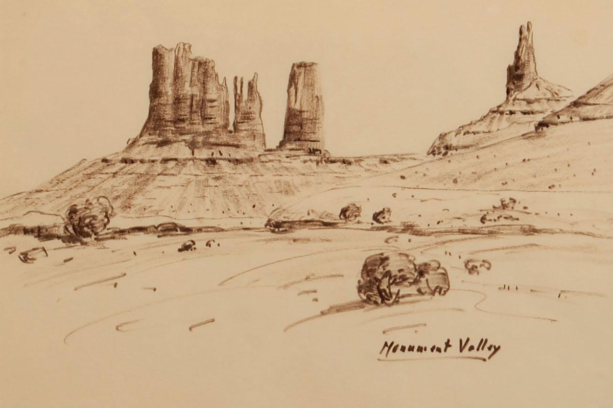 Monument Valley by Alfred Nestler