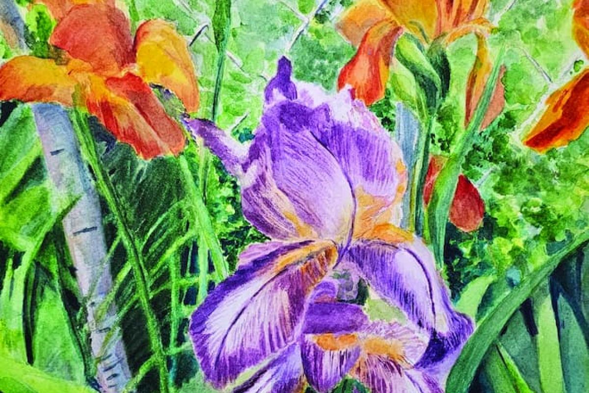 "Dazzled by Spring" by Judy Chapman