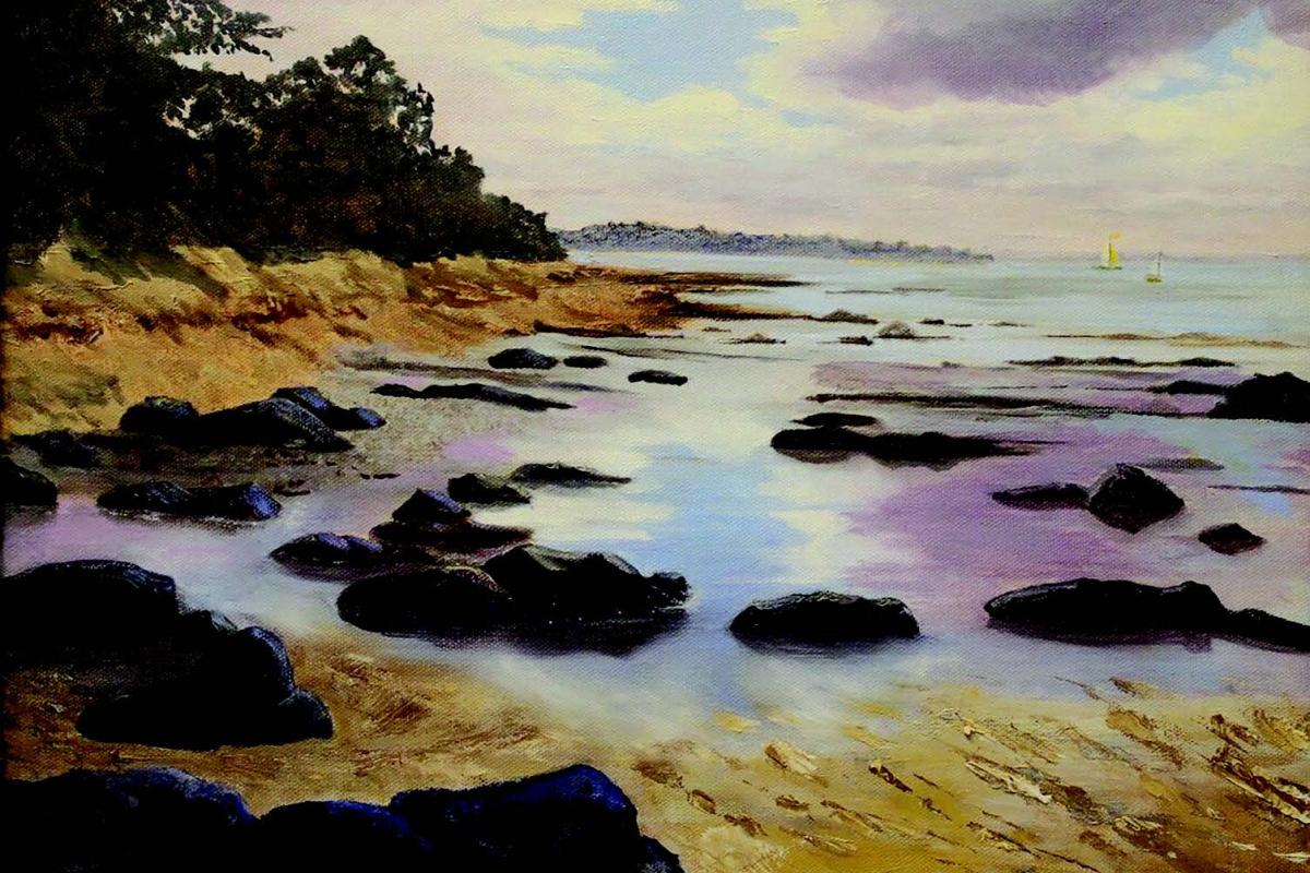 "The Tide Is Out" by Carol Lazlow