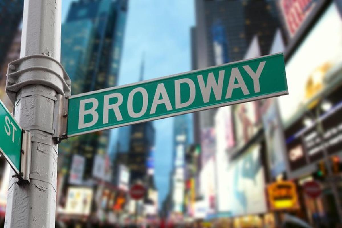 Broadway street sign
