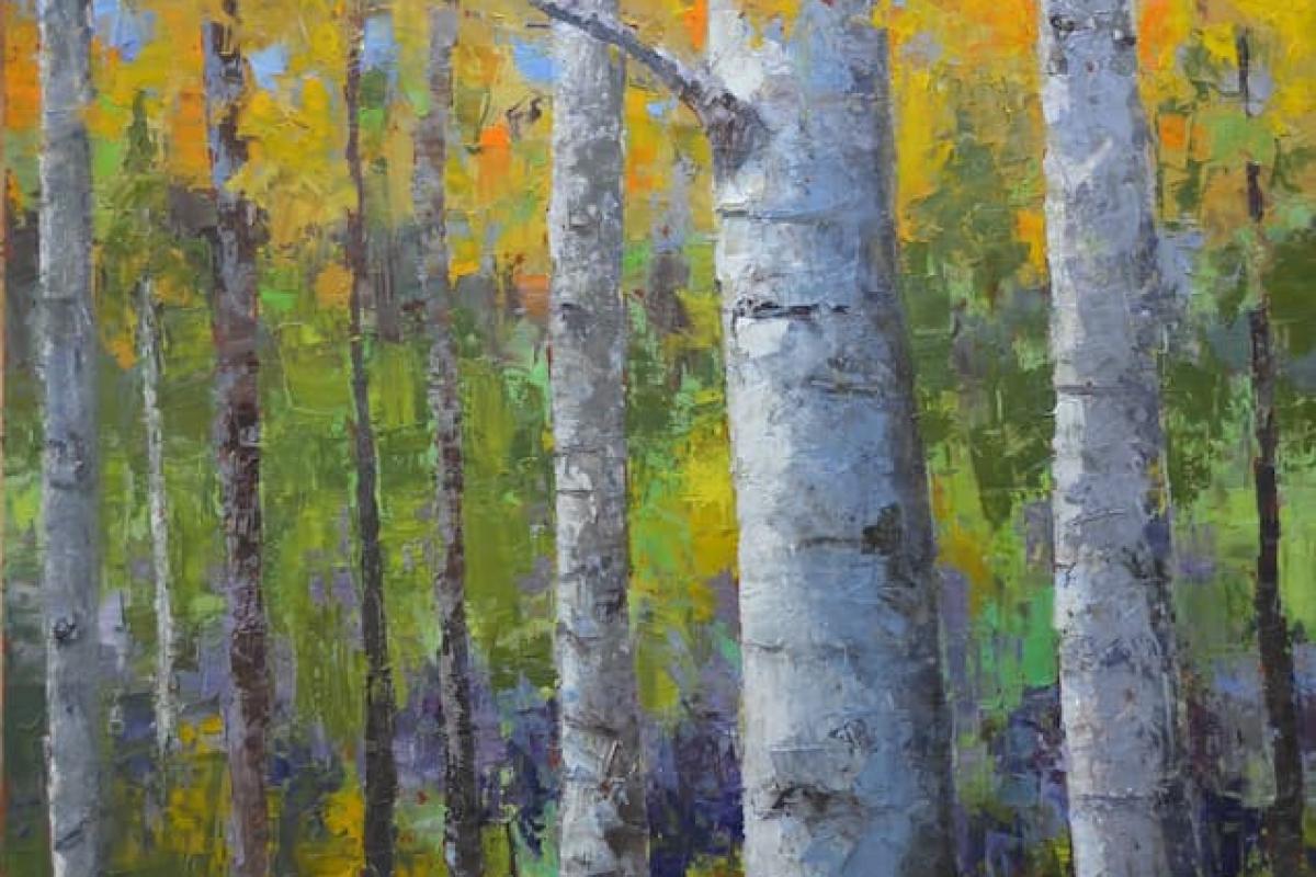 Painting by Barbara Churchley